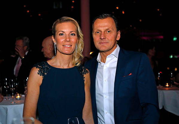 Foto: Maria Holm n/TR Bild.Waterfront Hotel 20190208.H stgalan 2019. Ulf Ohlsson nominerad till  rets kusk med sambo Elin Gustafsson. keywords:H STGALAN