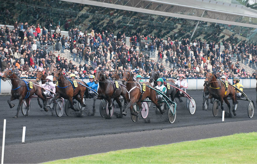 Maharajah vinner Prix de Paris 2011 med rjan Kihlstr m i sulkyn. Foto: Thomas Blomqvist / TR Bild